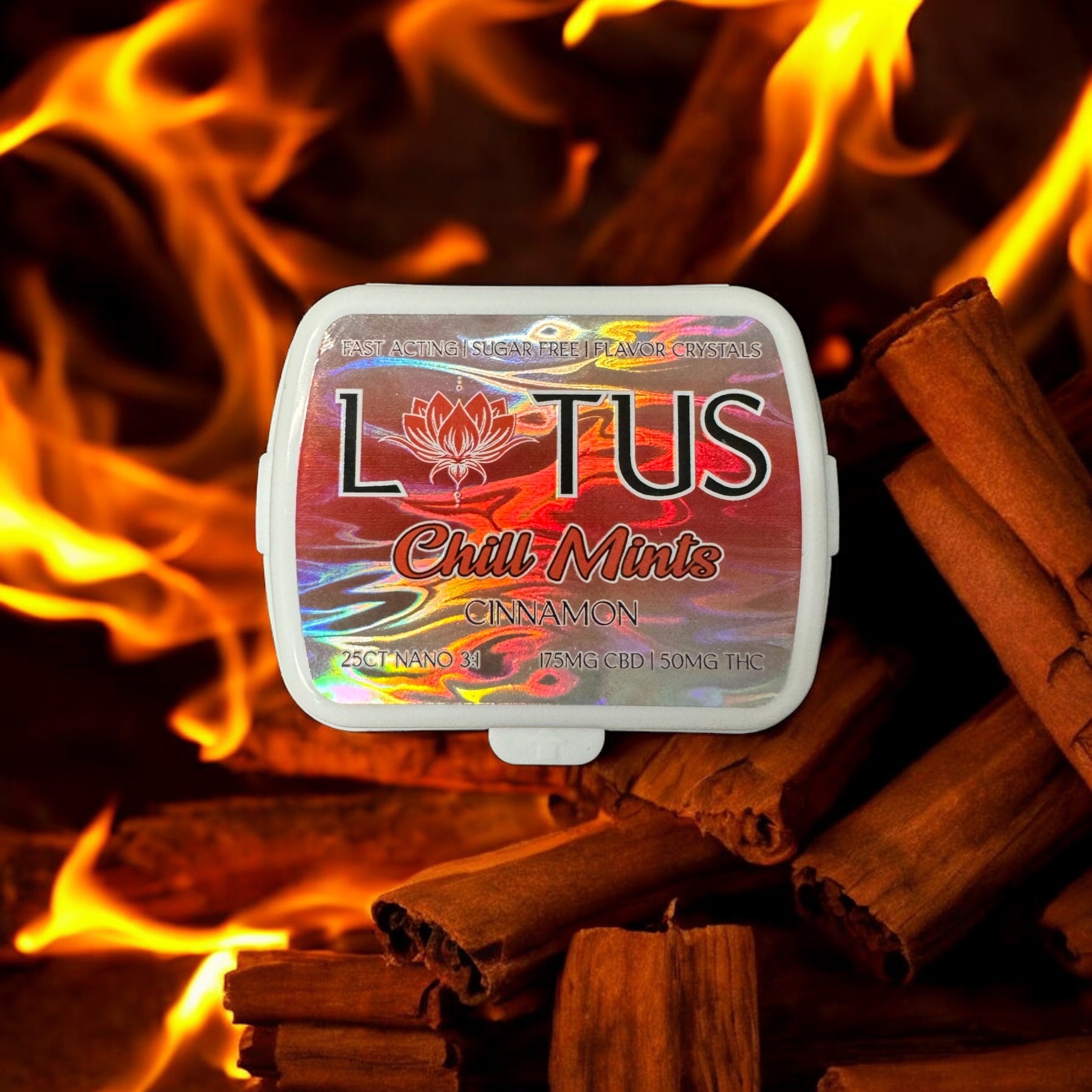 LOTUS MINTS - CINNAMON (FIRE) | 225mg