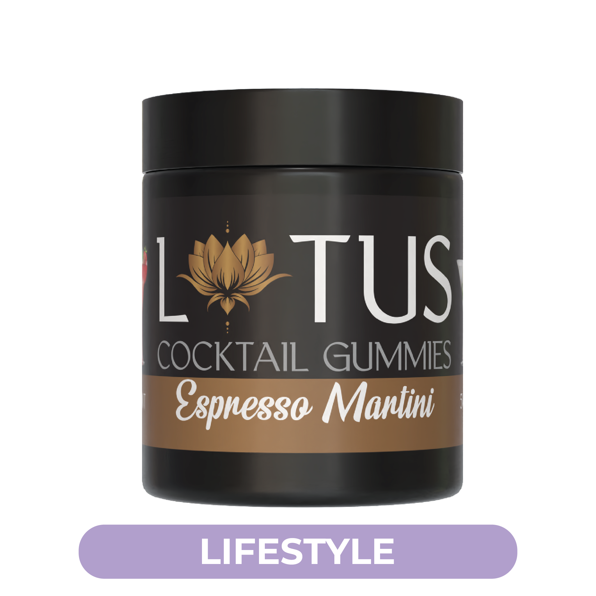 LOTUS COCKTAIL INSPIRED GUMMIES - ESPRESSO MARTINI | 100mg