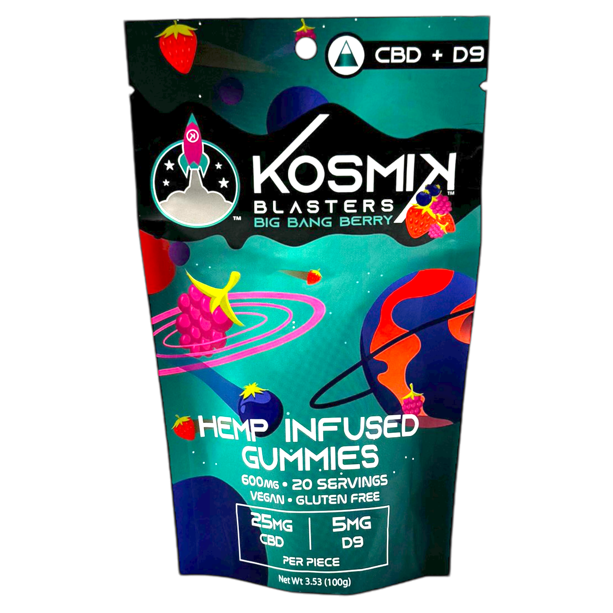 Kosmik Blasters (D9) - Big Bang Berry - 100MG