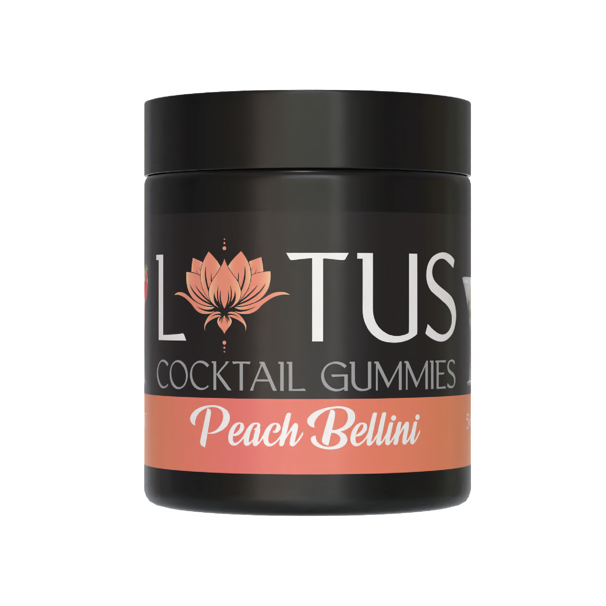 LOTUS COCKTAIL GUMMIES - PEACH BELLINI | 100mg